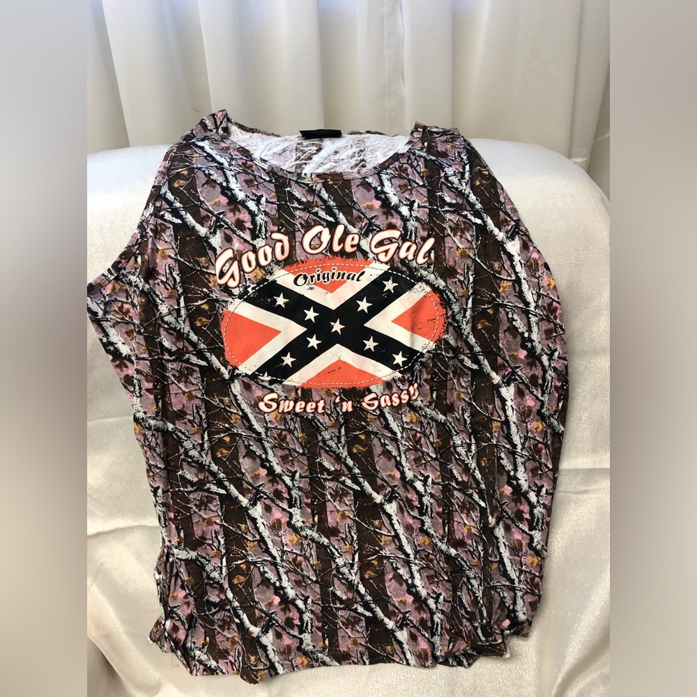 New York NY Area Code 212‎ Pink NE Camo Tank Women's XL  - NWT